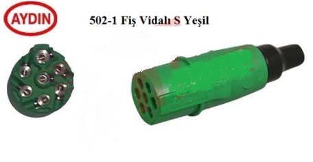 7 POLE PLUGS S GREEN