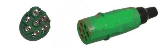 7 POLE PLUGS N GREEN