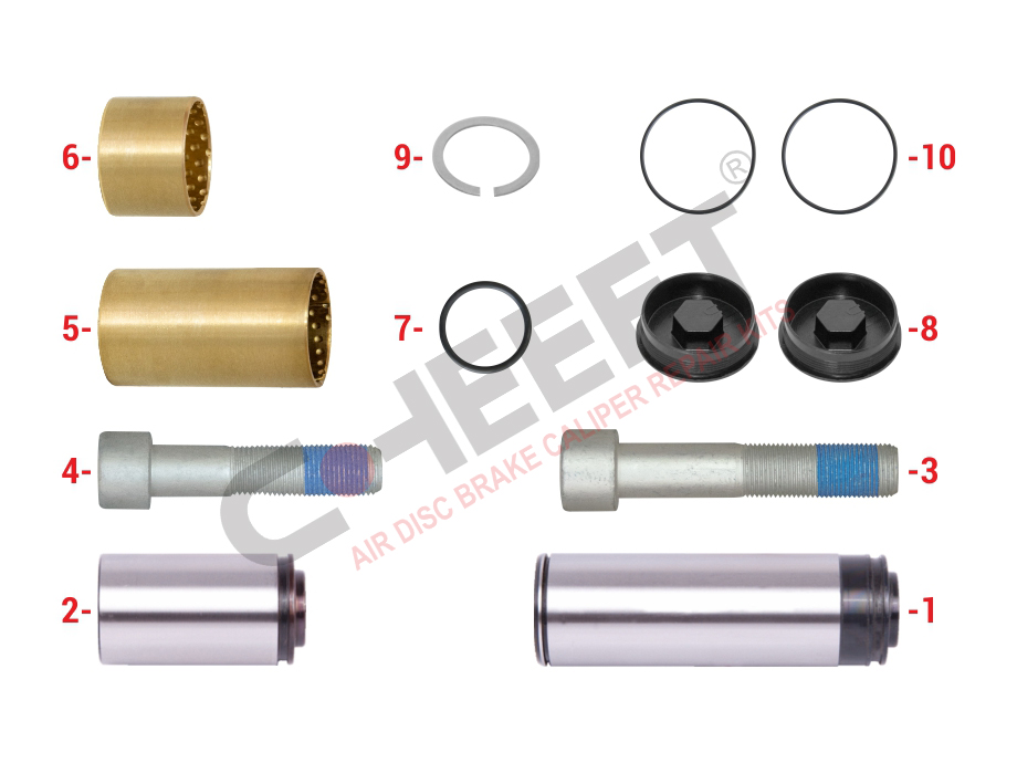 CALIPER REPAIR SET (WITH PIN)