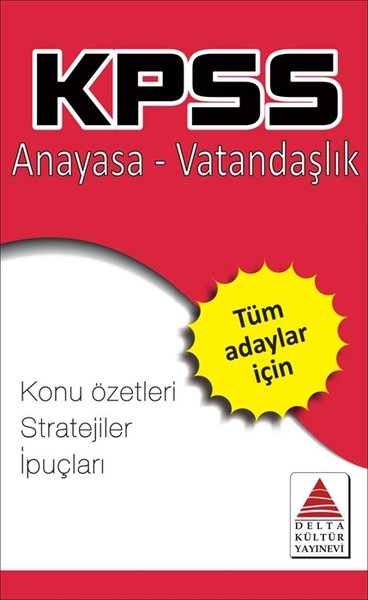 DELTA KPSS KONU ÖZET KARTI ANAYASA VATANDAŞLI - 26