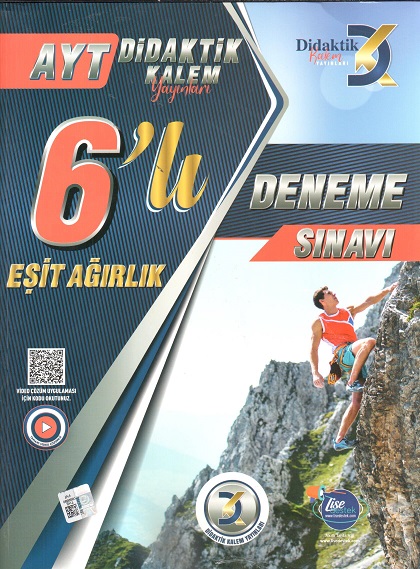 DİDAKTİK KALEM YKS AYT DNM 6LI EŞİTAĞIR  - 2025-26