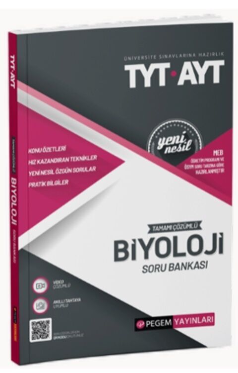 TYT AYT BİYOLOJİ SORU BANKASI -