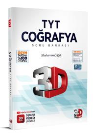 3D TYT SORU BANKASI COĞRAFYA - 2024-25