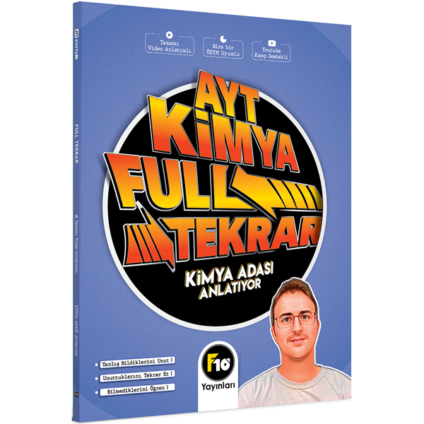 AYT Kimya Full Tekrar Video Ders Not-2024 İADESİZ