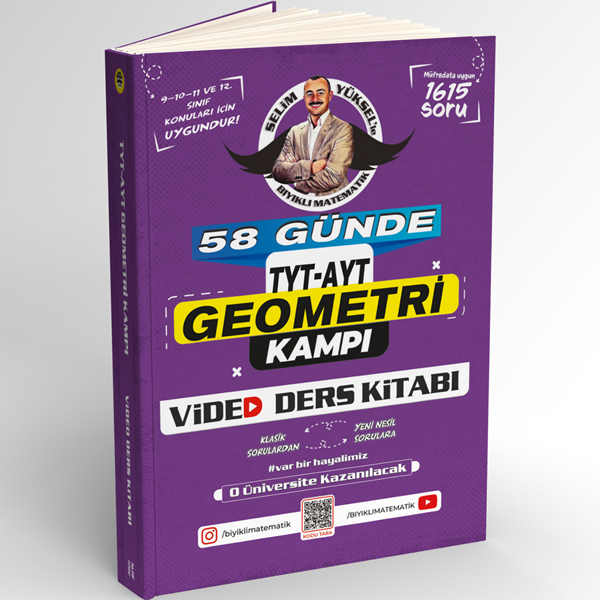 BIYIKLI TYT AYT 58 GÜNDE KAMP GEOMETRİ - 2026 