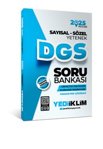 Y.İKLİM DGS TAMAMI ÇÖZÜMLÜ S.B. SY/SZ - 25