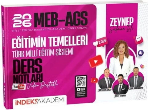 İNDEKS MEB AGS EĞİT.TEMELLERİ VE TÜRK -SB- 2026