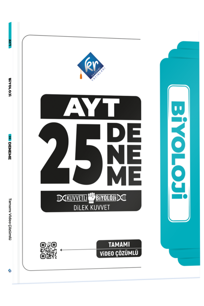KR AKADEMİ AYT DENEME 25 Lİ BİYOLOJİ - 25