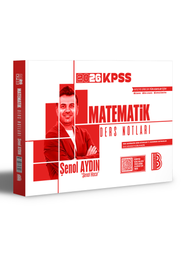 B.HOCAM KPSS DERS NOTLARI MATEMATİK -2026