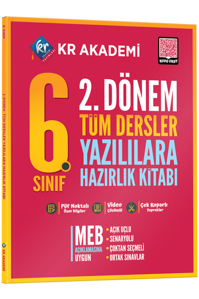 KR AKADEMİ 6.SINIF 2.DÖNEM YAZILI TÜM DERLER - 25