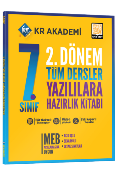 KR AKADEMİ 7.SINIF 2.DÖNEM YAZILI TÜM DERLER - 26