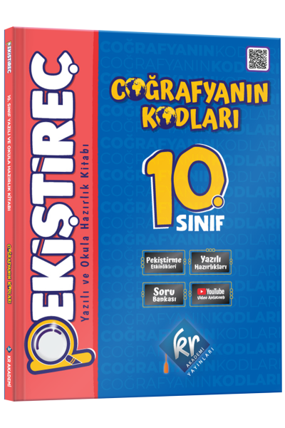 KR AKADEMİ 10.SINIF PEKİŞTİREÇ COĞRAFYA KODLARI