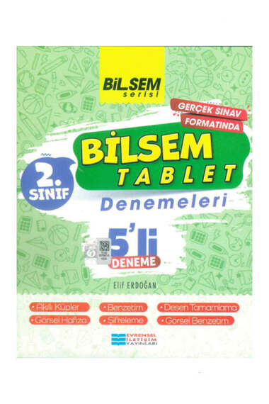 2.SINIF BİLSEM TABLET 5 Lİ -2024 -25