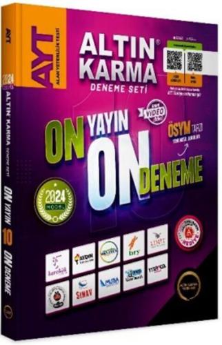 ALTIN KARMA YKS AYT 10 YAYIN 10 DENEME - 2024