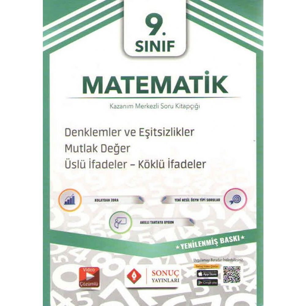 9.SINIF  DENKLEMLER VE EŞİTSİZLİKLER -2023
