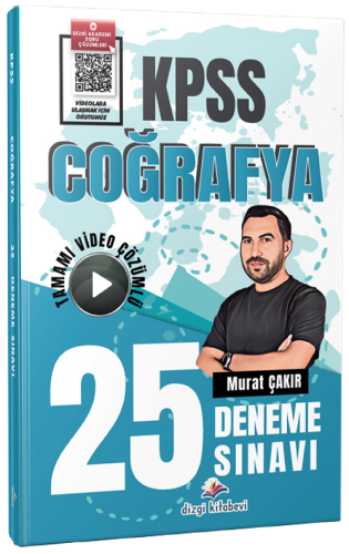 KPSS Coğrafya Tamamı Video Çözümlü 25 Den.-2026