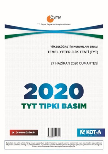 KOTA TYT TIPKI BASIM 2020 - 2025