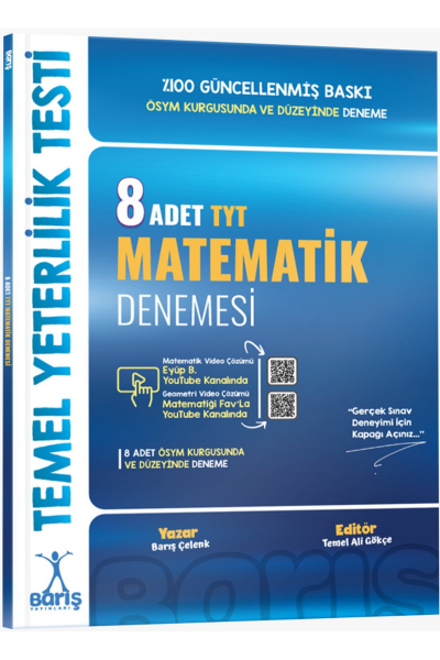 B.ÇELENK TYT DENEME 8 Lİ MATEMATİK -2025-26