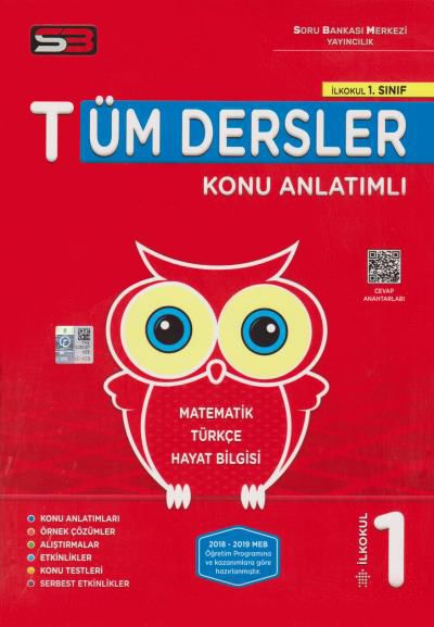 1.SINIF TÜM DERSLER -KA-  